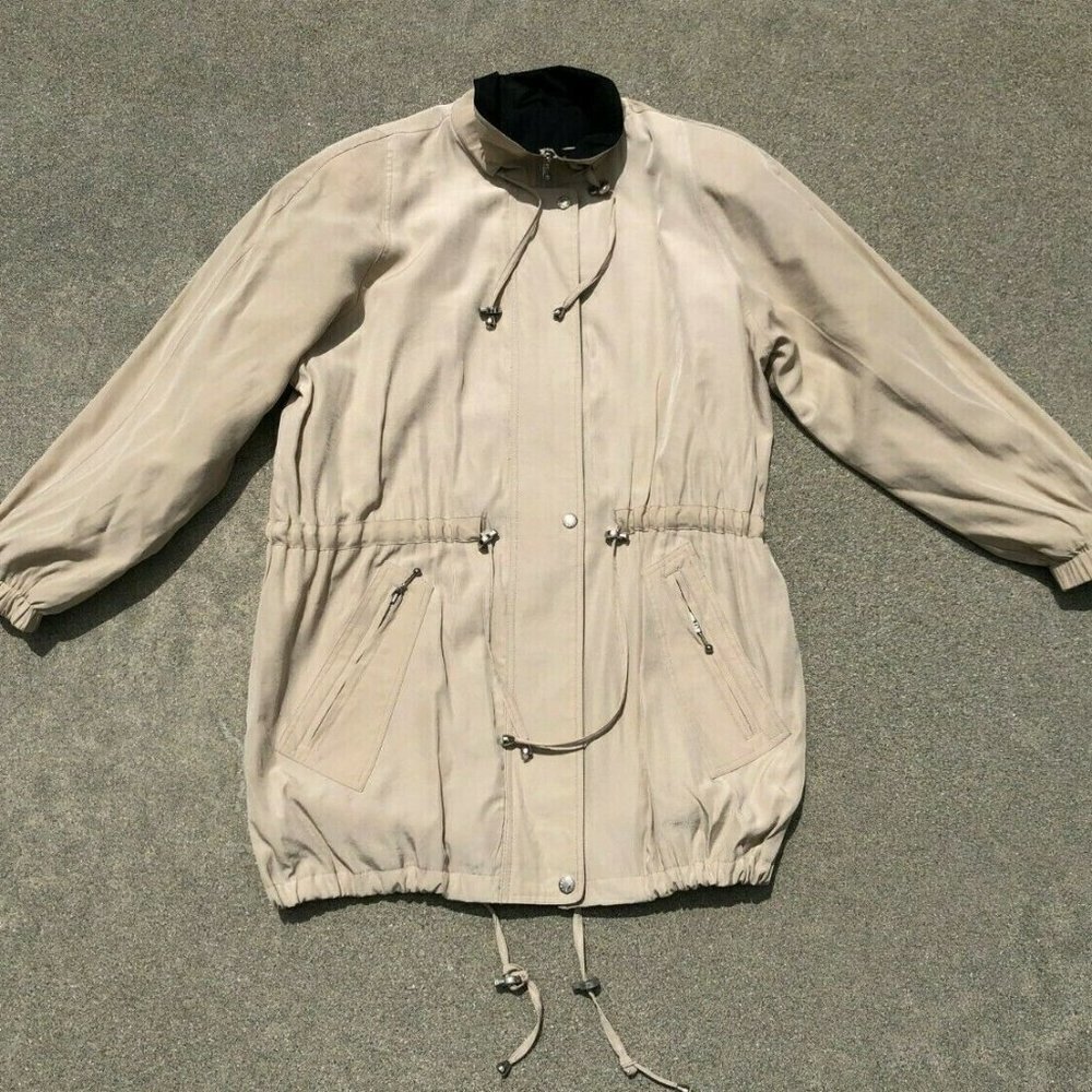 BROMLEY SPORT VTG 90s Soft Retro Jacket Long Coat​​​​​​​